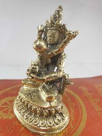 Buddhist Statue Of Aparimita With Consort [shakti], [glossy], [free Patina Finishing], [choice Of Material], Chepame, Amitayus