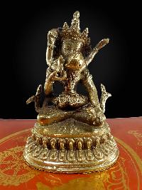 Buddhist Statue Of Various Bodhisattva With Consort, [glossy], [free Patina Finishing], [choice Of Material]