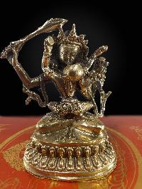 Buddhist Statue Of Various Bodhisattva With Consort, [glossy], [free Patina Finishing], [choice Of Material]