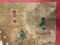 [master Quality], Buddhist Thangka Of Chenrezig, [original], Three Great Bodhisattvas