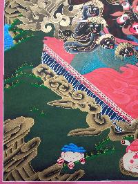 [master Quality], Buddhist Thangka Of Rahula, [original]