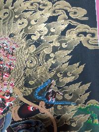 [master Quality], Buddhist Thangka Of Rahula, [original]