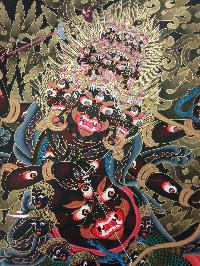 [master Quality], Buddhist Thangka Of Rahula, [original]