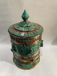 Table Prayer Wheel Big Size, [stone Setting]