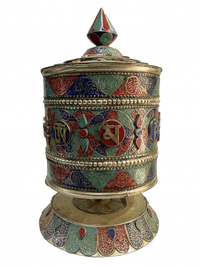 Table Prayer Wheel Big Size, [sikku]