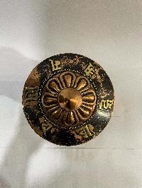 Table Prayer Wheel Medium Size Mantra Inside, [stone Setting]