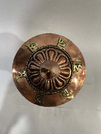 Table Prayer Wheel Mantra Inside, [embossed Mantra]