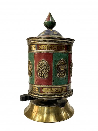 Table Prayer Wheel Medium Size, []