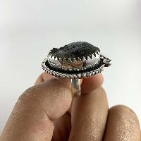 Designer Silver Jewellery With Rough Labradorite Wire And Leaf Stone Rings