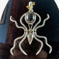 Designer Silver Of Spider Pendants