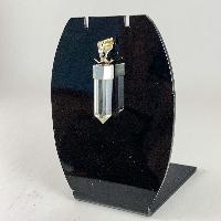 Designer Silver Of Clear Quartz Pendants