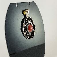 Designer Silver Coral Pendants
