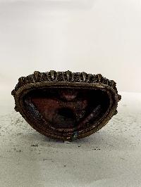 Buddhist Statue Of Medicine Buddha, [chocolate Oxidized]