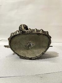 [master Quality], Buddhist Statue Of Green Tara, [silver Statue Stone Setting], [rare Find]