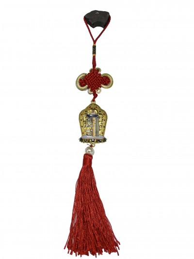 Buddhist Ritual Wall Hanging With Kalachakra Design