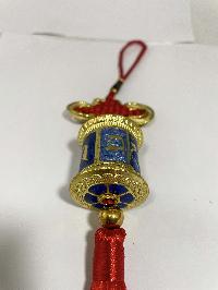 Buddhist Ritual Wall Hanging With Prayer Wheel Design