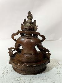 [master Quality], Buddhist Statue Of Jambhala, [chocolate Oxidized]