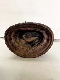 Hq, Buddhist Statue Of Green Tara, [chocolate Oxidized]