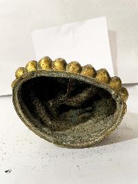 [master Quality], Hq, Buddhist Statue Of Saraswati, [gold Plated, Antique]