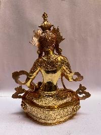 [master Quality], Buddhist Statue Of Vajrasattva, [full Gold Plated, Stone Setting]