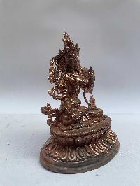 Buddhist Miniature Statue Of White Tara, [ceramic Molding]