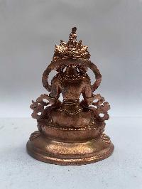 Buddhist Miniature Statue Of Aparimita, Amitayus, [ceramic Molding], Chepame