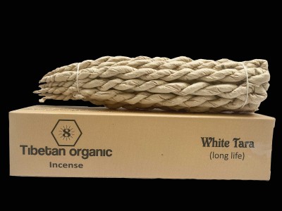 White Tara Handmade, [high Quality] Rope Incense, By Tibetan Organic Incense