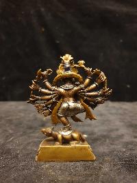 Buddhist Miniature Statue Of Ganesh Red Jambhala, Ganesha, []