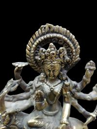 Nepali Traditional Statue Of Durga, [washable]