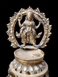Nepali Traditional Statue Of Of Panas, [oil Lamp], [sukunda], Panas, Set