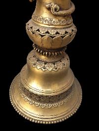 Nepali Traditional Statue Of Of Panas, [oil Lamp], [sukunda], Panas, Set