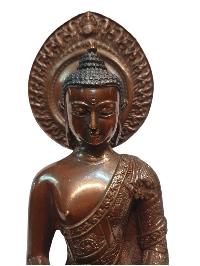 Tibetan Buddhist Statue Of Amitabha Buddha, [oxidized]