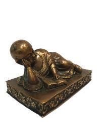 Tibetan Buddhist Statue Of Lama, [oxidized]