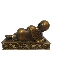 Tibetan Buddhist Statue Of Lama, [oxidized]