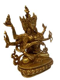 Buddhist Statue Miniature Statue Of, Namgyalma, [full Gold Plated]
