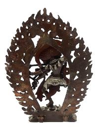 Buddhist Statue Miniature Statue Of, Kurukulla, [silver And Chocolate Oxidized], Rigjeyma, Pema Khandro, Wangyi Lhamo, Red Tara