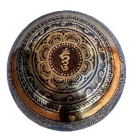 Fine Carving Singing Bowl [jambati], With [flower Carving], [etching], [select Accessories]