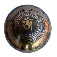 Hand Beaten Carving Singing Bowl With [shakyamuni Buddha Head], [etching], [select Accessories]