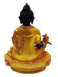 Buddhist Statue Miniature Statue Of, Medicine Buddha, [traditional Color]