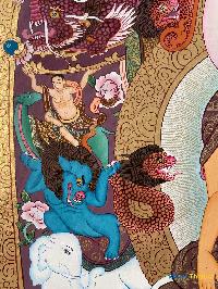 [master Quality],tibetan Thangka Of Shakyamuni Buddha, [real Gold], Natural Traditional Color