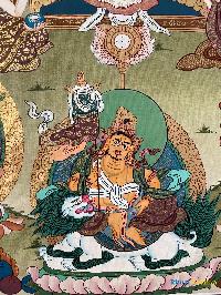 [master Quality],tibetan Thangka Of Shakyamuni Buddha, [real Gold], Natural Traditional Color