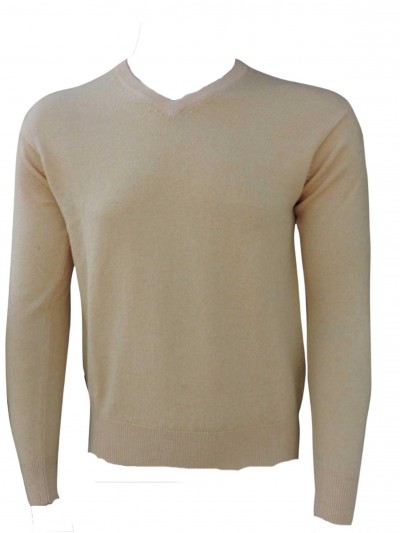 Nepali Handmade Pashmina Cardigan, [high Quality], [male], Beige, [unisex]