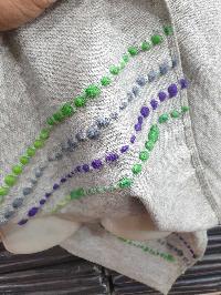 Nepali Handmade Pashmina Poncho, Panchu, [best Quality], Natural
