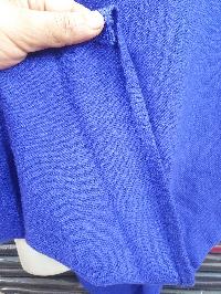 Nepali Handmade Pashmina Poncho, Panchu, [best Quality], Blue