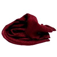 Ring Shawl,a Thin, Soft, And Light Shawl For All-weather Use, Two-ply Wool, Real Pashmina Wool, Dark Red