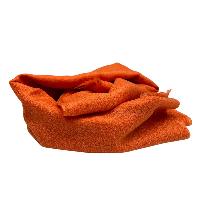 Ring Shawl,a Thin, Soft, And Light Shawl For All-weather Use, Two-ply Wool, Real Pashmina Wool, Orange