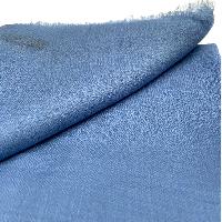 Ring Shawl,a Thin, Soft, And Light Shawl For All-weather Use, Two-ply Wool, Real Pashmina Wool, Blue/grey