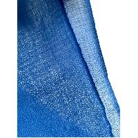 Ring Shawl,a Thin, Soft, And Light Shawl For All-weather Use, Two-ply Wool, Real Pashmina Wool, Blue