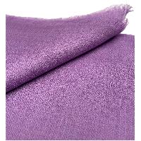 Ring Shawl,a Thin, Soft, And Light Shawl For All-weather Use, Two-ply Wool, Real Pashmina Wool, Purple