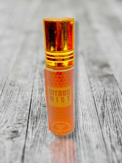 Attar - Handmade Natural Perfume Form Herbal Extract, [citrus Mist], 6ml, [roll On]